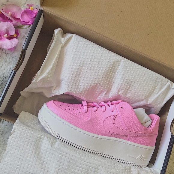 ‼️sold‼️🌸 Rare Nike Air Force 1 Sage Pink 5W - Picture 8 of 8